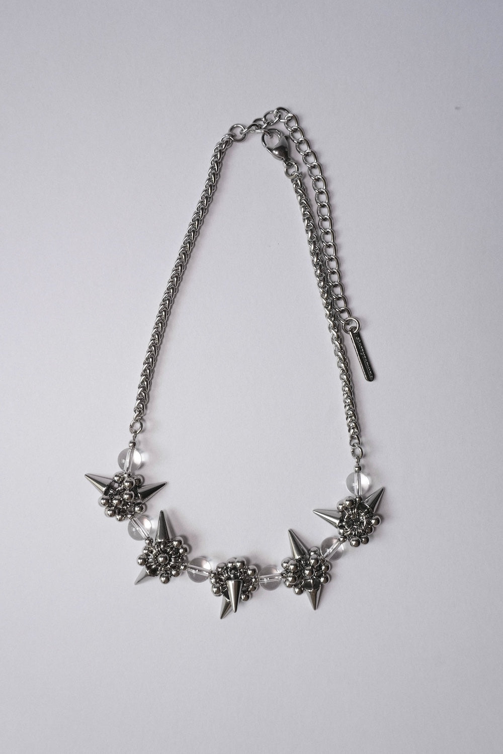 Rock-crystal Style Necklace ver.1 (Clear Quartz 白水晶)