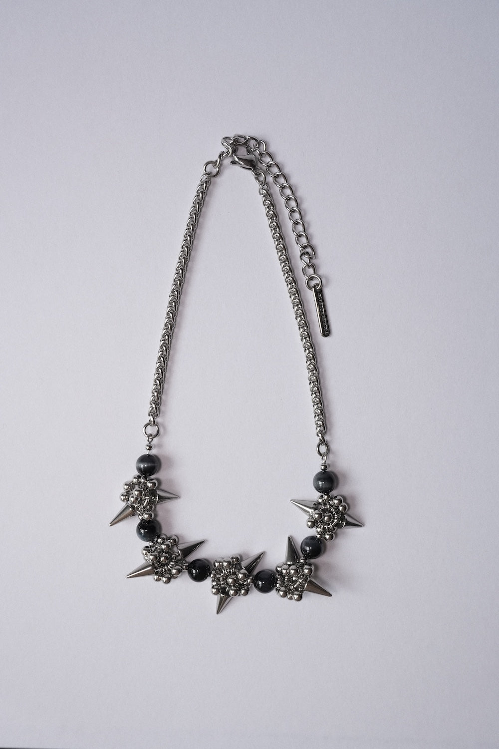 Rock-crystal Style Necklace ver.1 (Blue Tiger's Eye 藍虎眼)