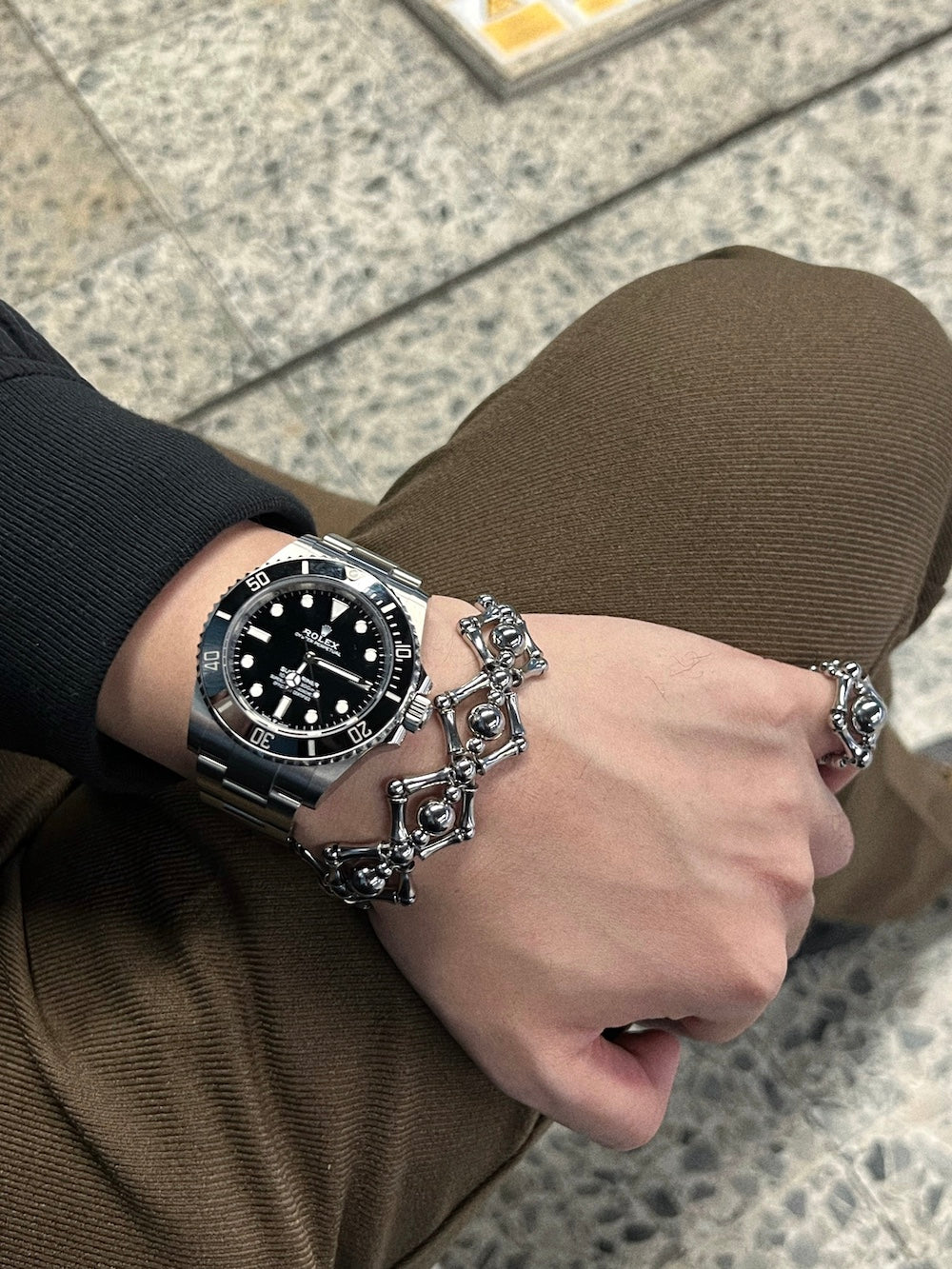 DIAMOND Beaded Bracelet 菱形串珠手鏈