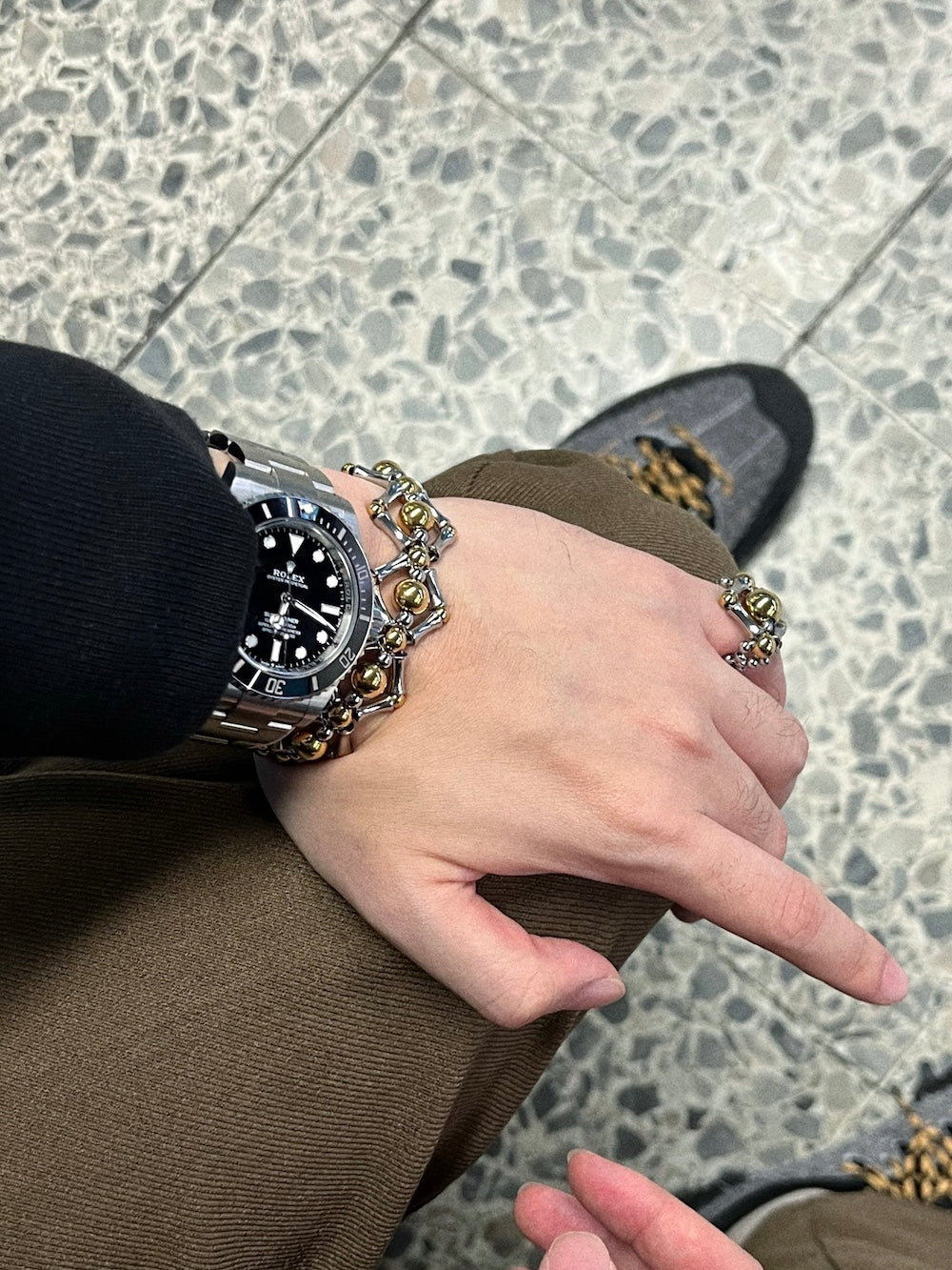DIAMOND Beaded Bracelet 菱形串珠手鏈
