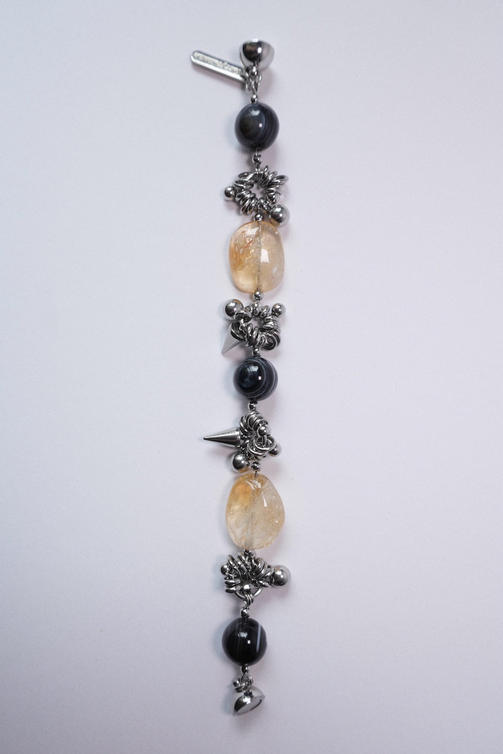 Citrine & Botswana Agate Bracelet 花黃晶波斯灣瑪瑙手鏈