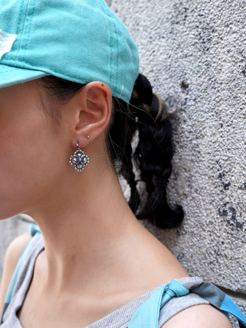 FOUR LEAF clover Earrings 四葉草串珠耳環