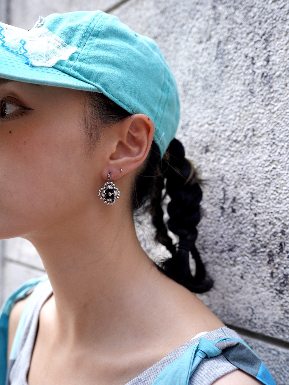 FOUR LEAF clover Earrings 四葉草串珠耳環