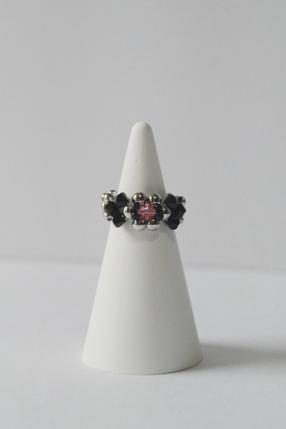 LITTLE HANA RING 花花戒指 ver.1 (BLACK)