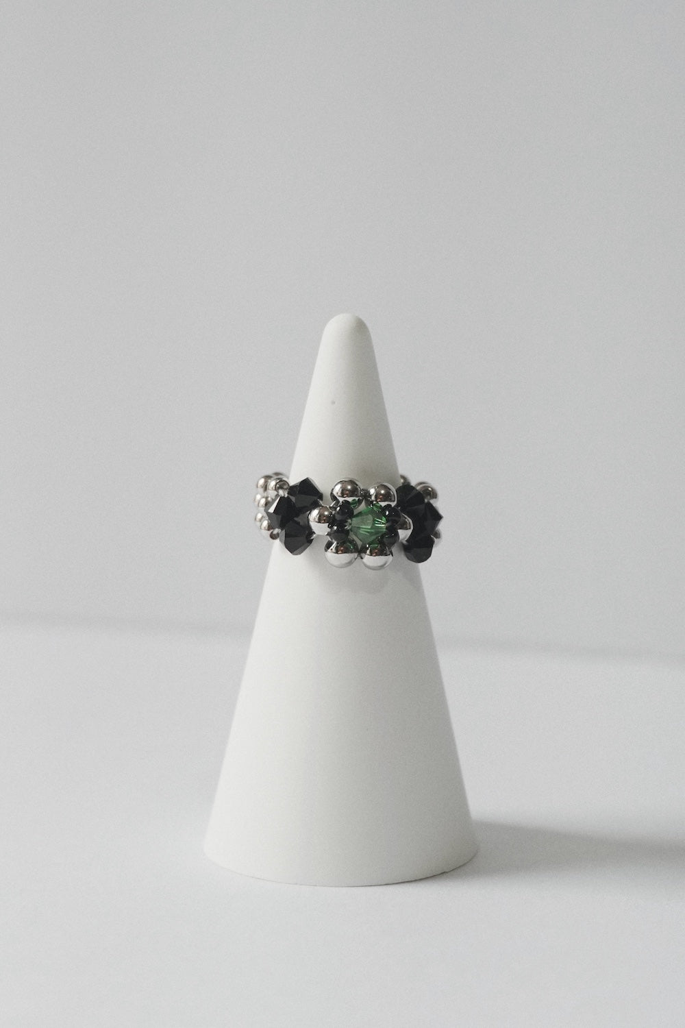 LITTLE HANA RING 花花戒指 ver.1 (BLACK)