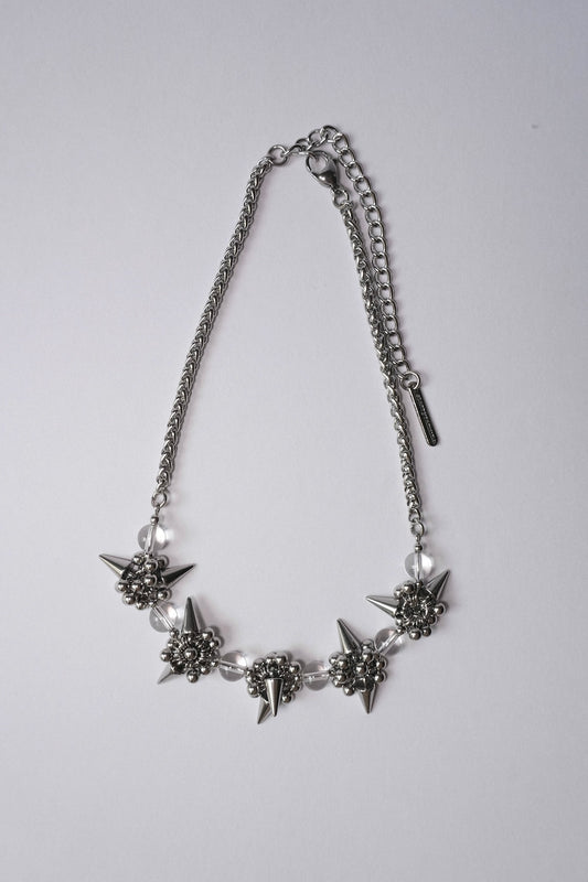 Rock-crystal Style Necklace ver.1 (Clear Quartz 白水晶)