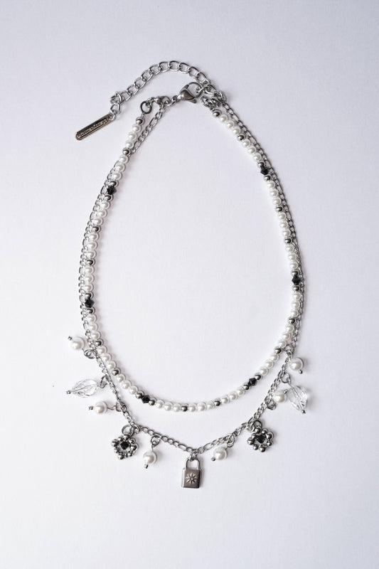 2 WAY Chain Beaded Necklace 可拆式串珠項鏈