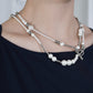 PEARL LONG Chain Necklace(5 ways to wear) 珍珠串珠長項鏈(5種配戴方式)