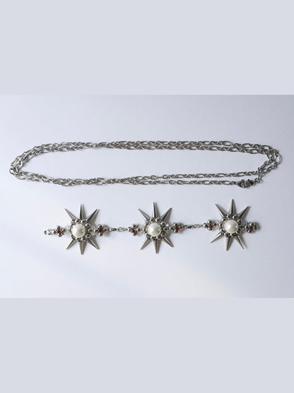 TRIPLE SUN Multi-way Necklace & Waist Chain