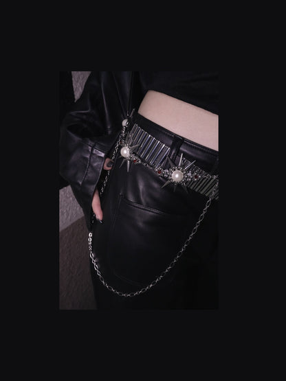 TRIPLE SUN Multi-way Necklace & Waist Chain