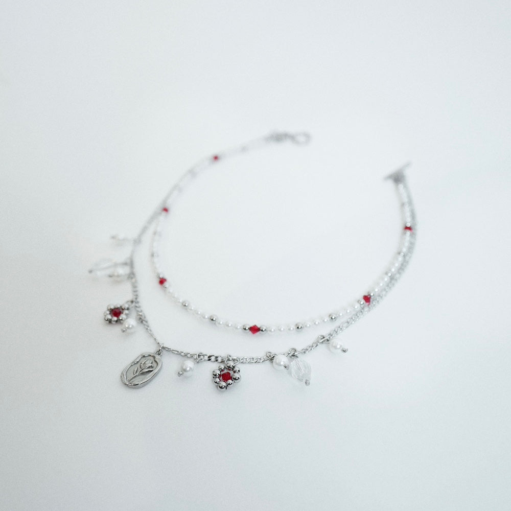 2 WAY Chain Beaded Necklace 可拆式串珠項鏈