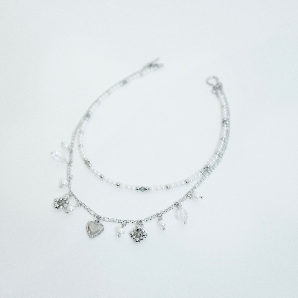 2 WAY Chain Beaded Necklace 可拆式串珠項鏈