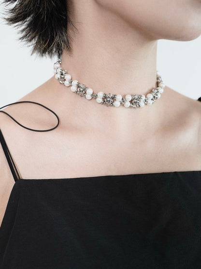 REBEL Pearl Choker