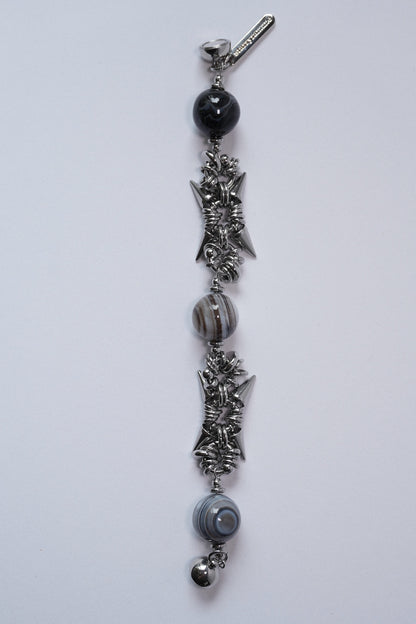 Rock Crystal Bracelet ver.3 (Agate Eye)