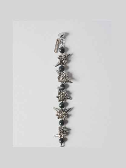 Rock Crystal Bracelet ver.5 (Blue Tiger's Eye)