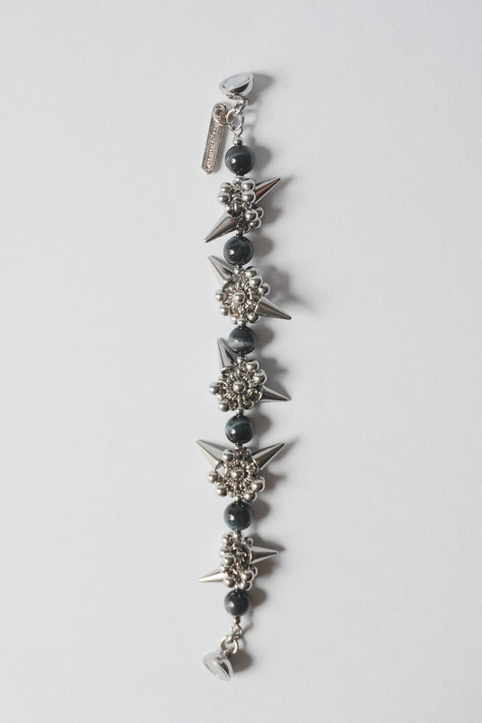 Rock-crystal Style Bracelet ver.1 (Blue Tiger's Eye 藍虎眼)