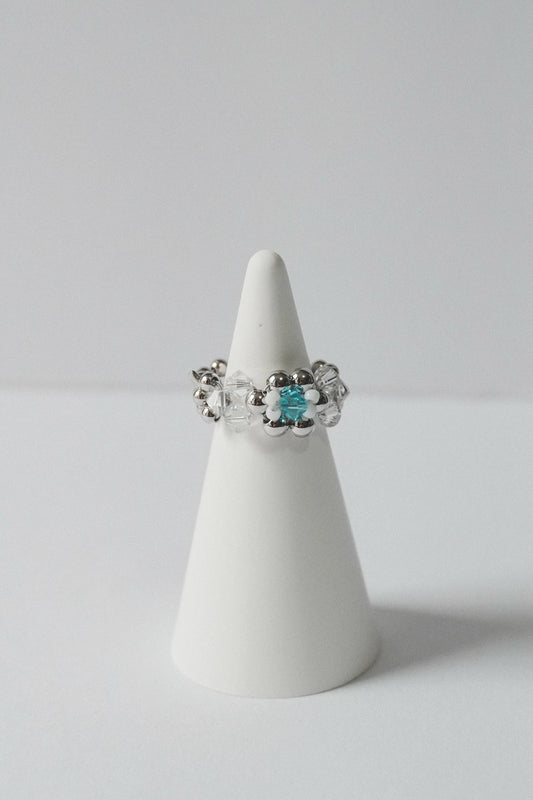 LITTLE HANA RING 花花戒指 ver.1 (WHITE)
