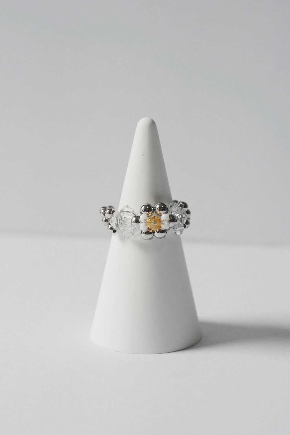 LITTLE HANA RING 花花戒指 ver.1 (WHITE)